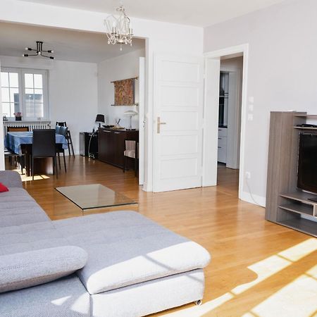 Charmant Appartement Avec Terrasse Dans Villa Strasbourg Bagian luar foto