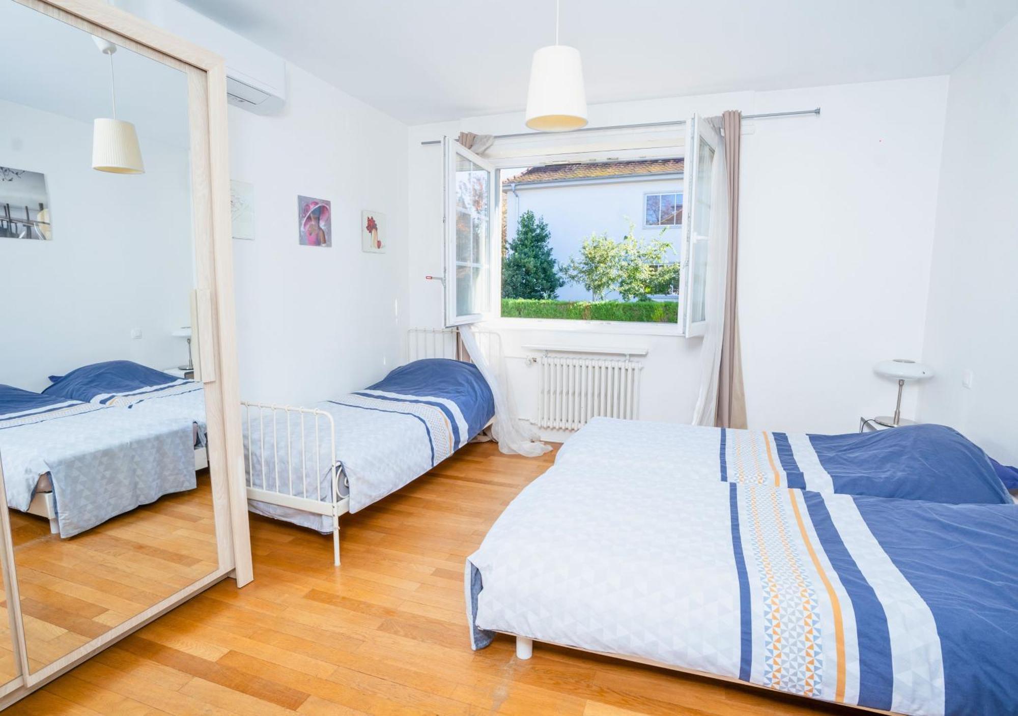 Charmant Appartement Avec Terrasse Dans Villa Strasbourg Bagian luar foto